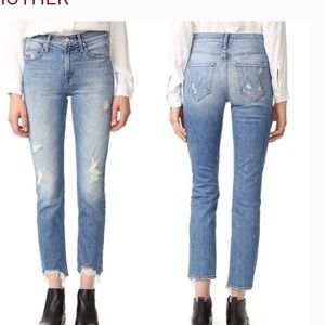 Mother Superior Flirt Ankle jeans 25. Cold feet.
